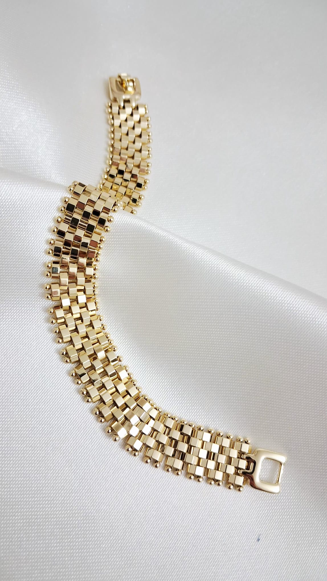 XUPING Bileklik - Kare Küp Detaylı